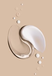 samples,of,cosmetic,care,products,smear,of,cream,gel,texture